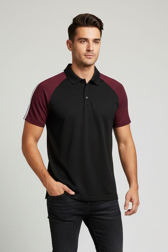 Black & Maroon