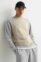 Polo Republica Men's Raglan Sleeve Fleece Sweat Shirt