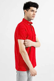 Polo Republica Men's Jetson Button Down Minor Fault Polo Shirt