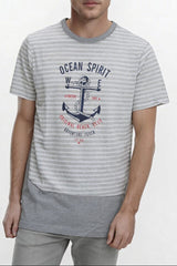 Max 21 Men's Ocean Spirit Printed Tee Shirt
