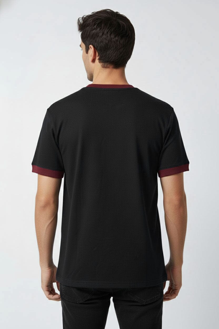 Black & Maroon