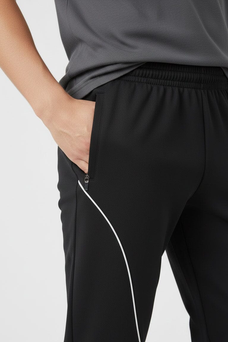 Men's Slim Fit Piping Panel Activewear Trousers