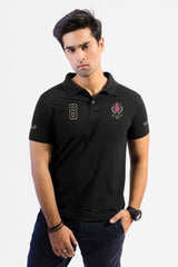Polo Republica Men's Crest & Polo Republica 8 Embroidered Polo Shirt