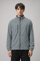 Payper Men's Polar Fleece Two-Way Zipper Jacket