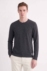Cotton Chic Paris Men's Long Sleeve Tee Shirt