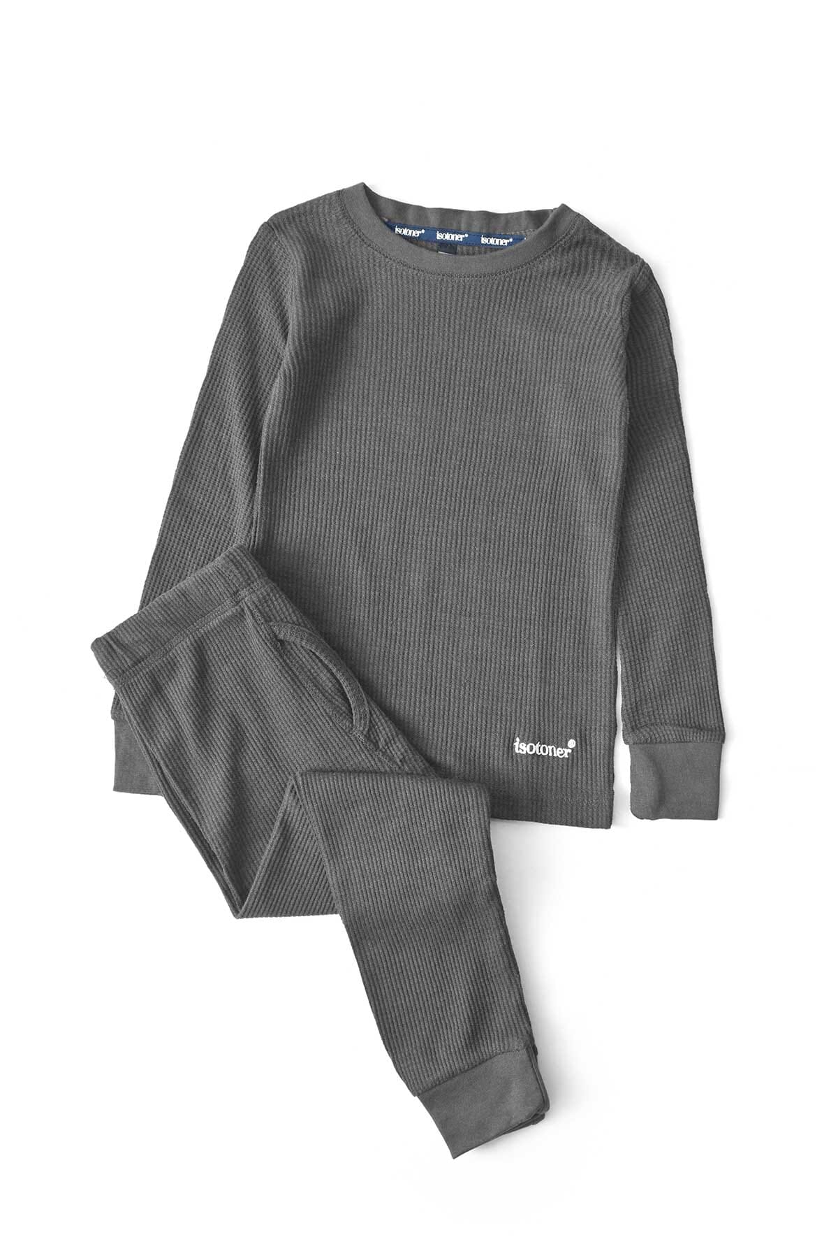 Isotoner Boy's Embroidered Minor Fault Thermal Base Layer Set