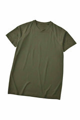 Prime Men's Raglan Sleeve Solid Design Minor Fault Tee Shirt