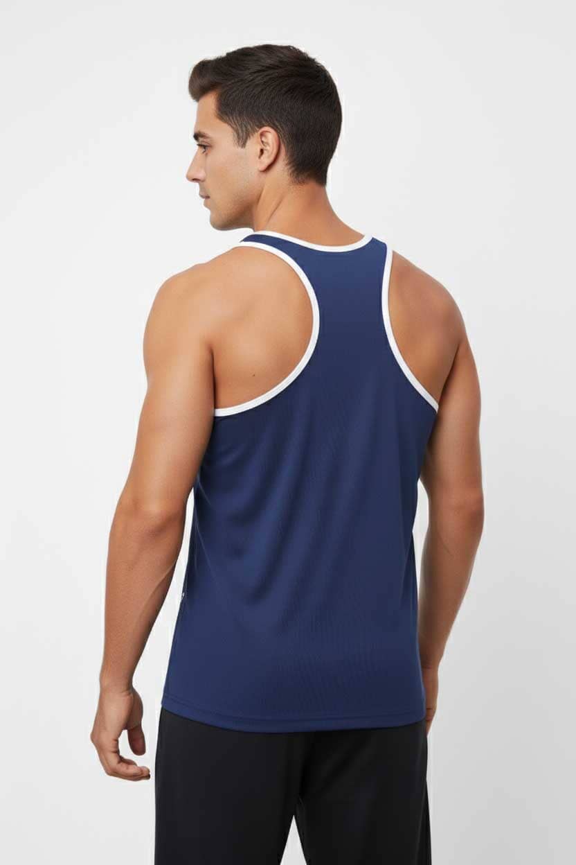 USQUARED Men's Piping Activewear Minor Fault Tank Top