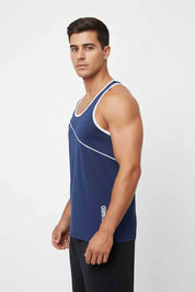 USQUARED Men's Piping Activewear Minor Fault Tank Top