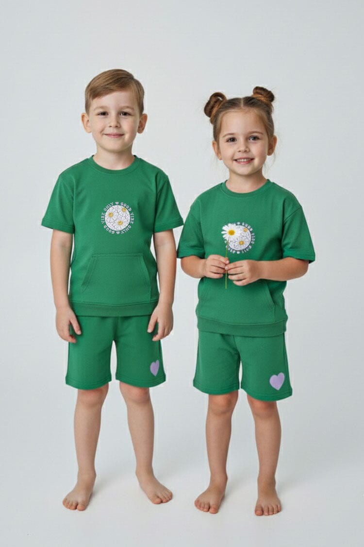 Polo Republica Kid's Good Vibe Only Minor Fault Twin Set