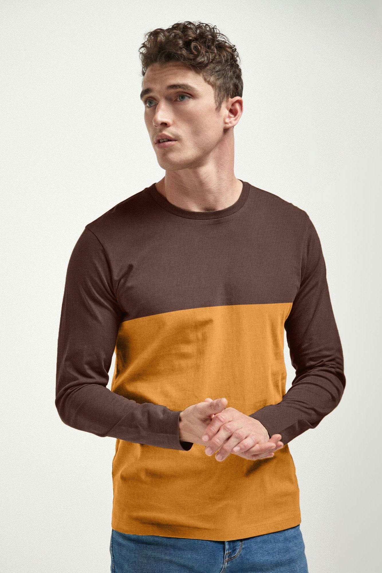 Brown & Mustard