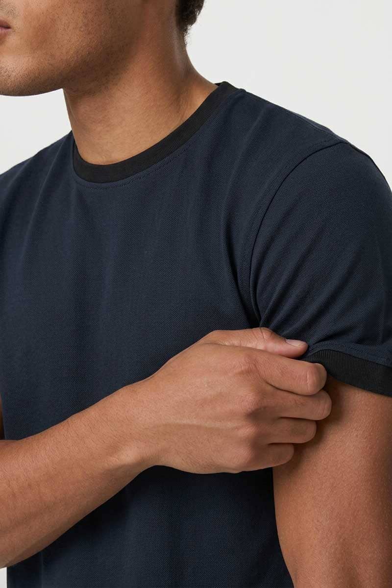 Navy & Black