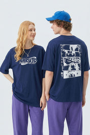 USQUARED Unisex Naruto Oversized Tee Shirt