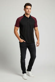 Black & Maroon