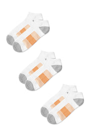 White & Orange