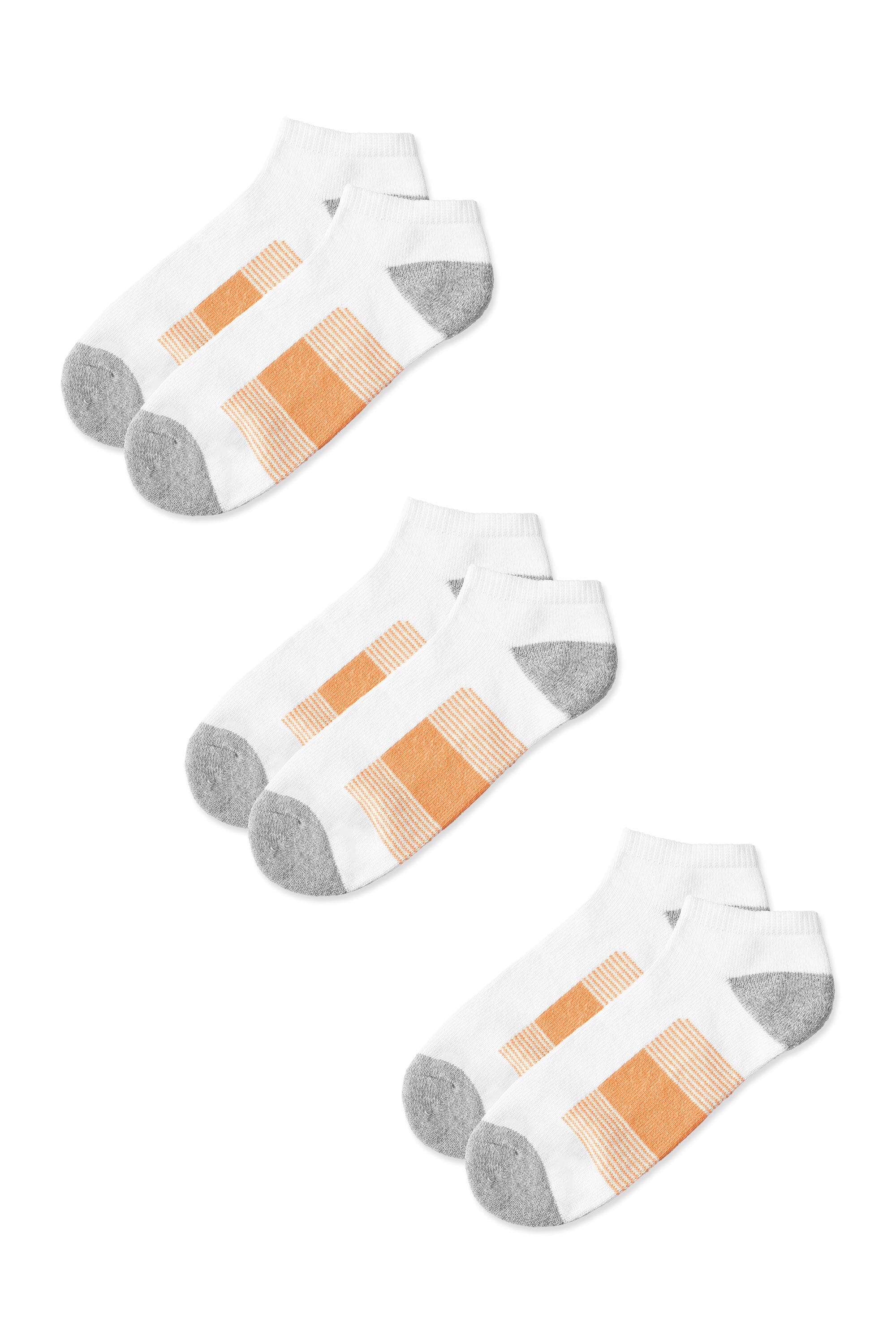 White & Orange