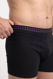Black & Purple
