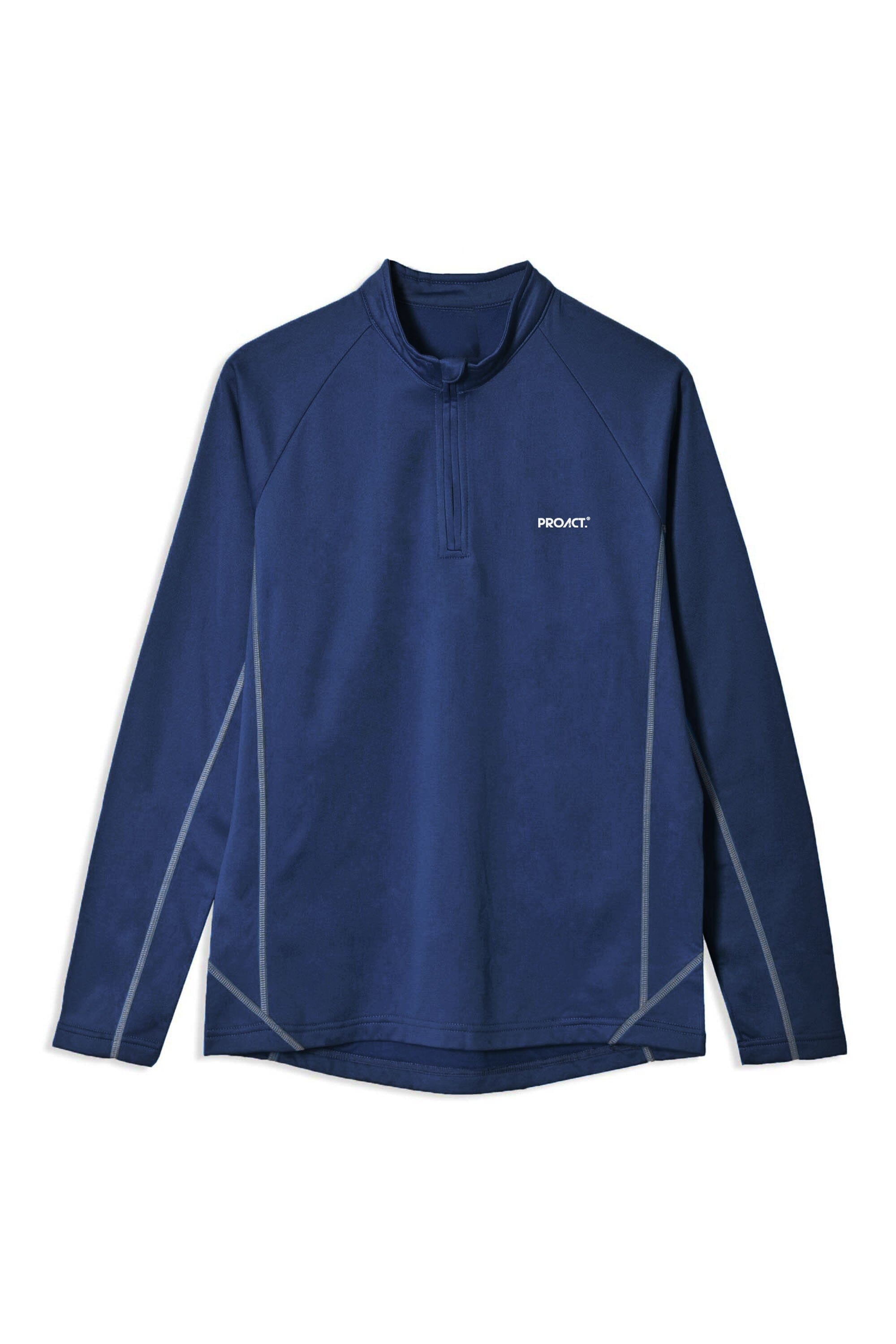 Proact Boy's Mock Neck Quarter Zipper Minor Fault Sweat Shirt Boy's Sweat Shirt HAS Apparel 