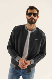 Eternity Men's Logo Embroidered Bomber Jacket Men's Jacket ETY 