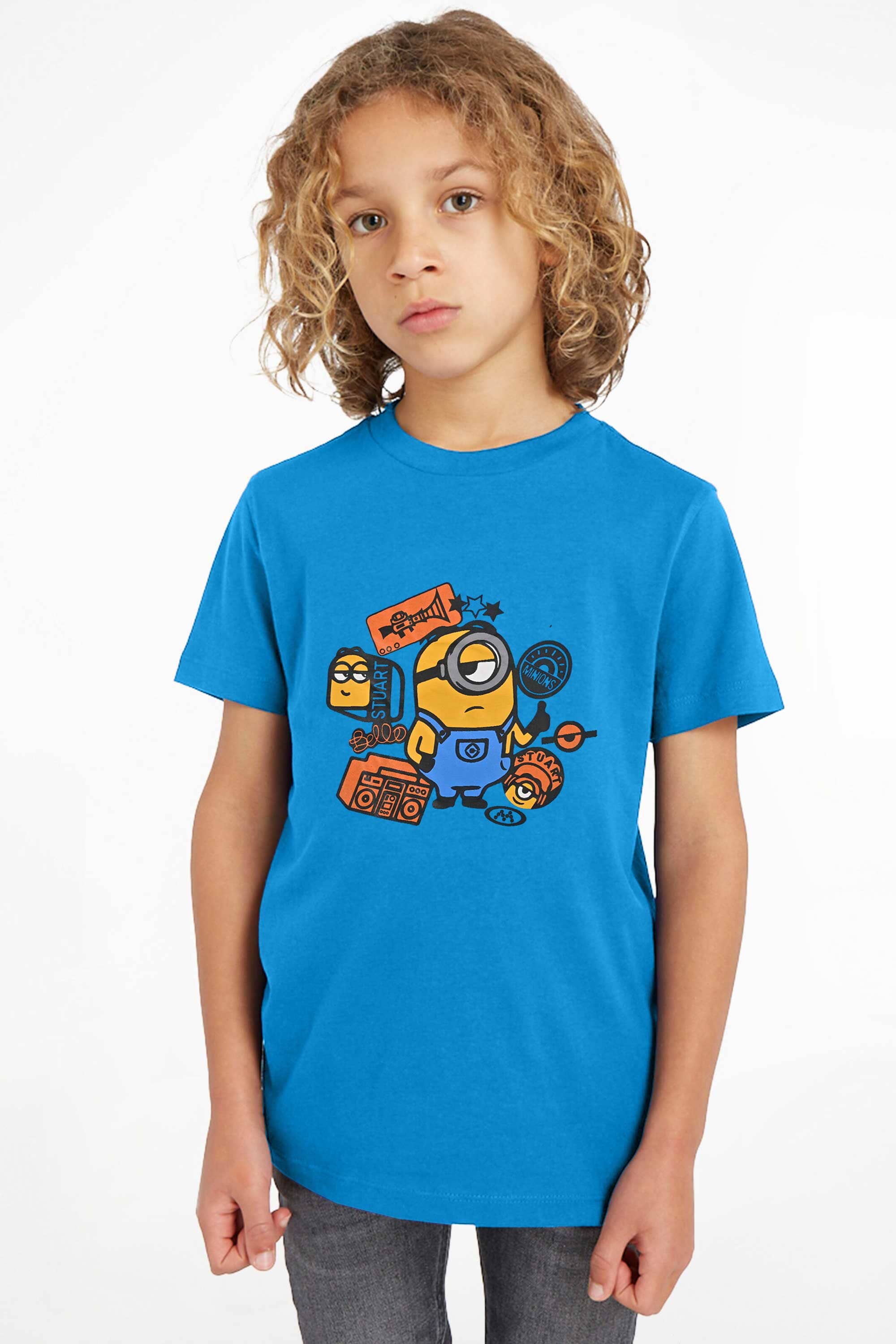 Polo Republica Boy's Minions Printed Tee Shirt Boy's Tee Shirt Polo Republica 