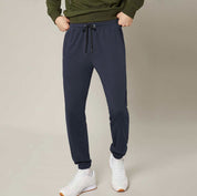 Polo Republica Men's Heraklion Fleece Jogger Pants Men's Trousers Polo Republica Light Navy XS 
