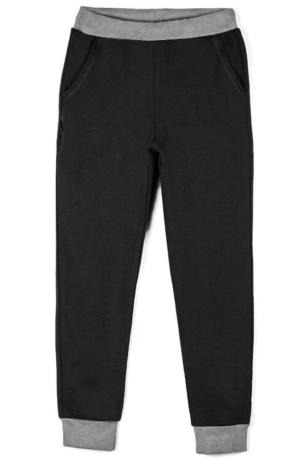 Polo Republica Kid's Comfortable Jogger Pants Boy's Trousers Polo Republica Black 2-3 Years 