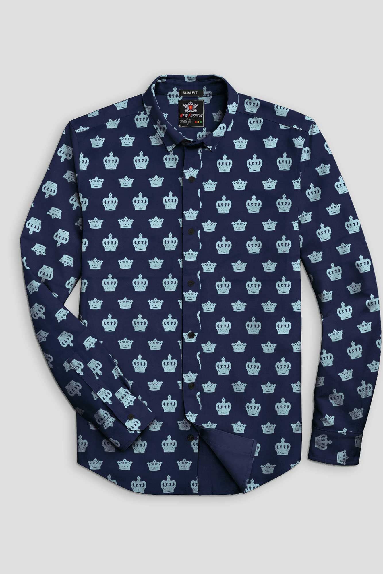 Navy & Turquoise
