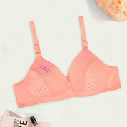 Women's Dots & Love Embellished Padded Bra Women's Lingerie RAM 