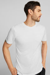 Fevlo Men's Solid Design Activewear Classic Tee Shirt