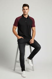 Black & Maroon