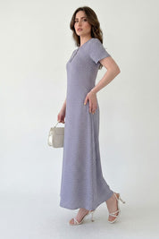 East West Women's Polka Dot Minor Fault Maxi Dress