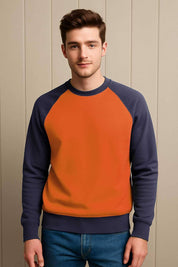 Polo Republica Men's Raglan Sleeve Fleece Minor Fault Sweat Shirt