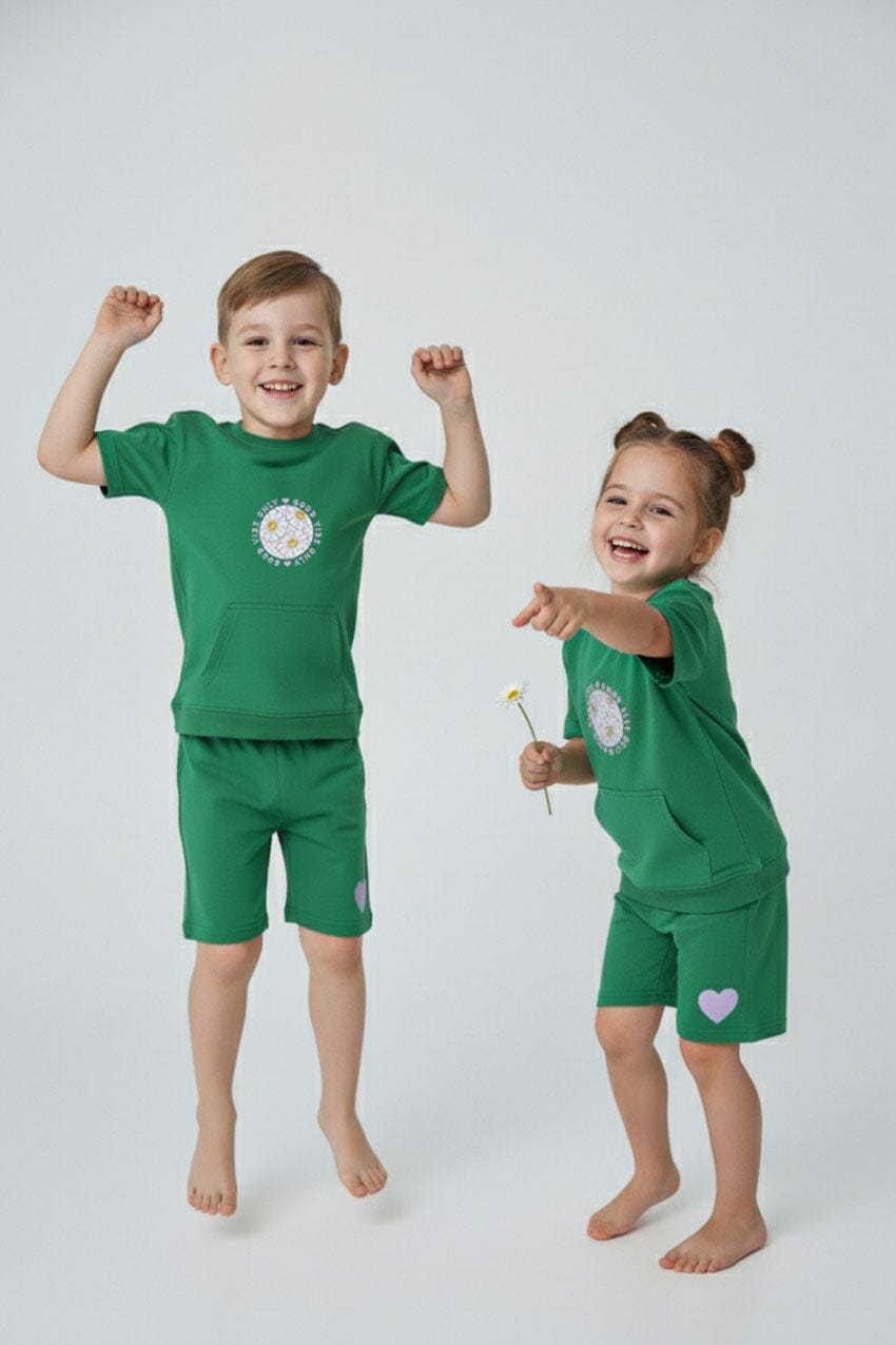 Polo Republica Kid's Good Vibe Only Minor Fault Twin Set