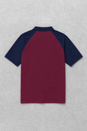 Burgundy & Navy