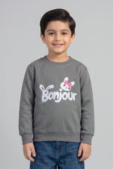 Tiny Teens Kid's Bonjour Sweatshirt