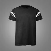Polo Athletica Men's Shoulder Stripes Activewear Tee Shirt Men's Tee Shirt Polo Republica 