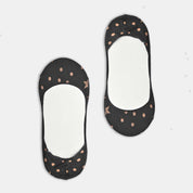 Women's Star Printed Invisible Pump Socks Socks RAM EUR 38-40 Black 