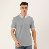 Max 21 Men's Lining Collar Polo Shirt