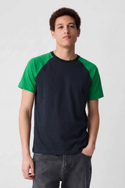 Navy & Green