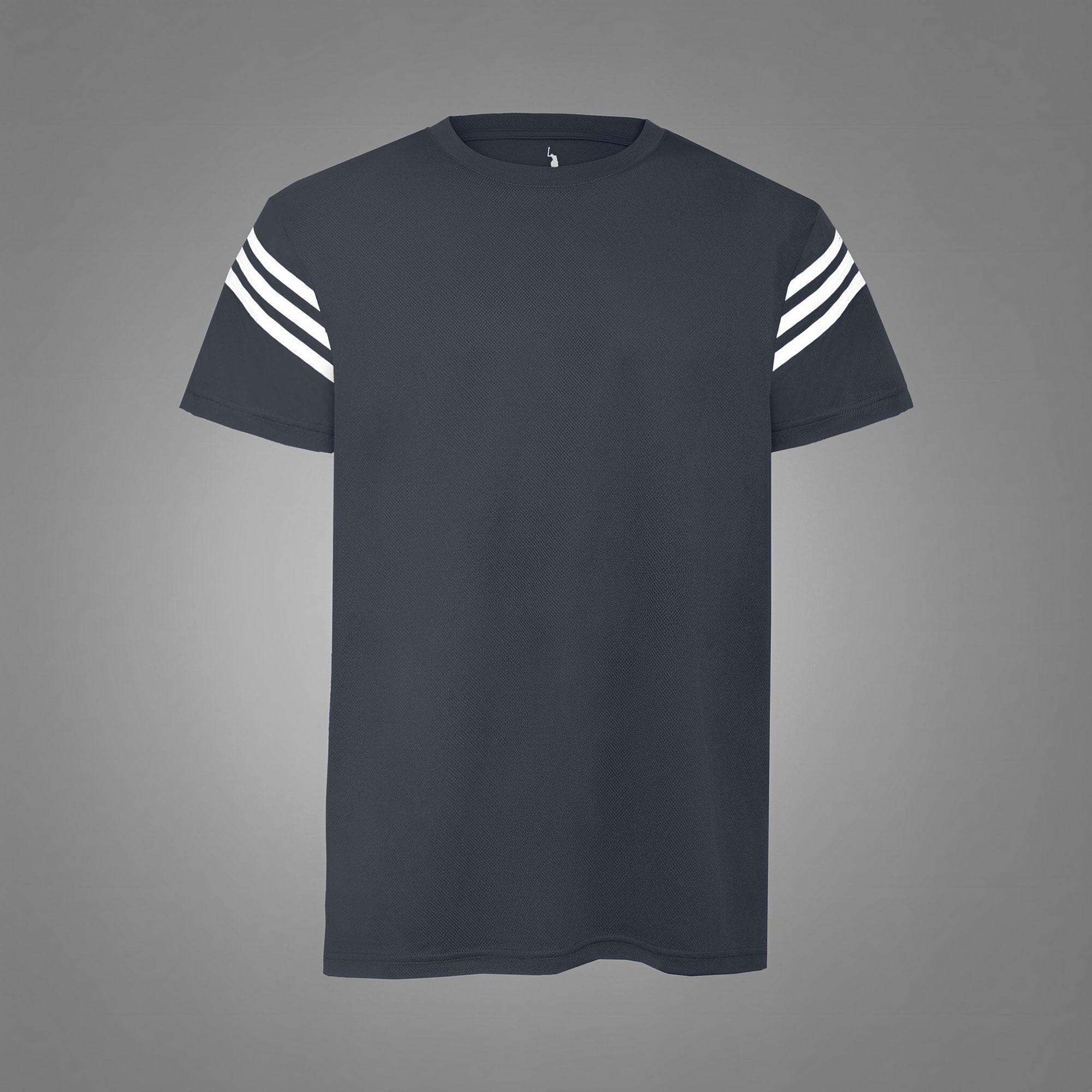Polo Athletica Men's Shoulder Stripes Activewear Tee Shirt Men's Tee Shirt Polo Republica 