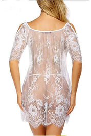 Women's Temptation Suspenders Mesh Lace Nightgown Women's Lingerie Sunshine China 