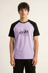 Jay Cee Men's Tokyo Raglan Tee Shirt