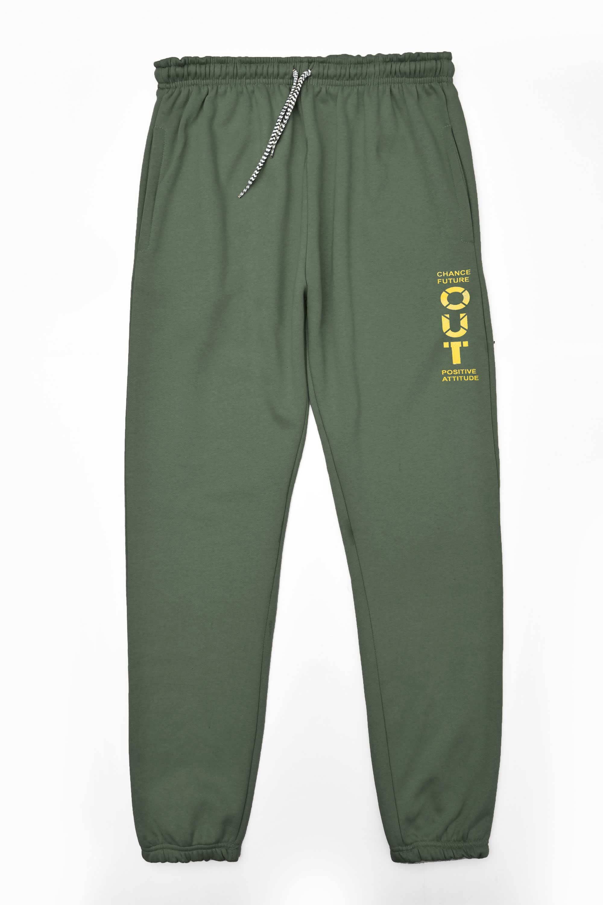 MAX 21 Men's Change Future Printed Fleece Joggers Pants Men's Jogger Pants SZK 