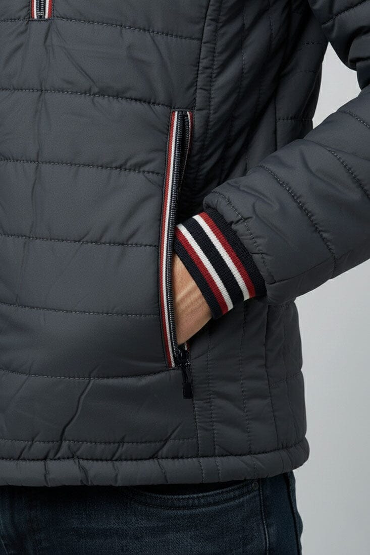 Men's Tipped Puffer Jacket