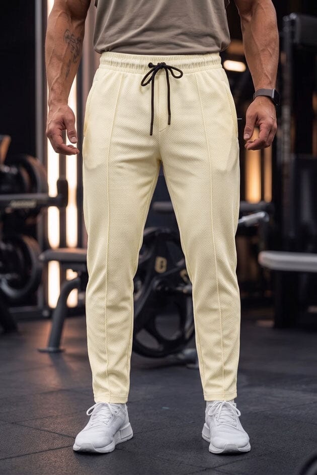 Jay Cee Men's Double Pleated Activewear Trousers