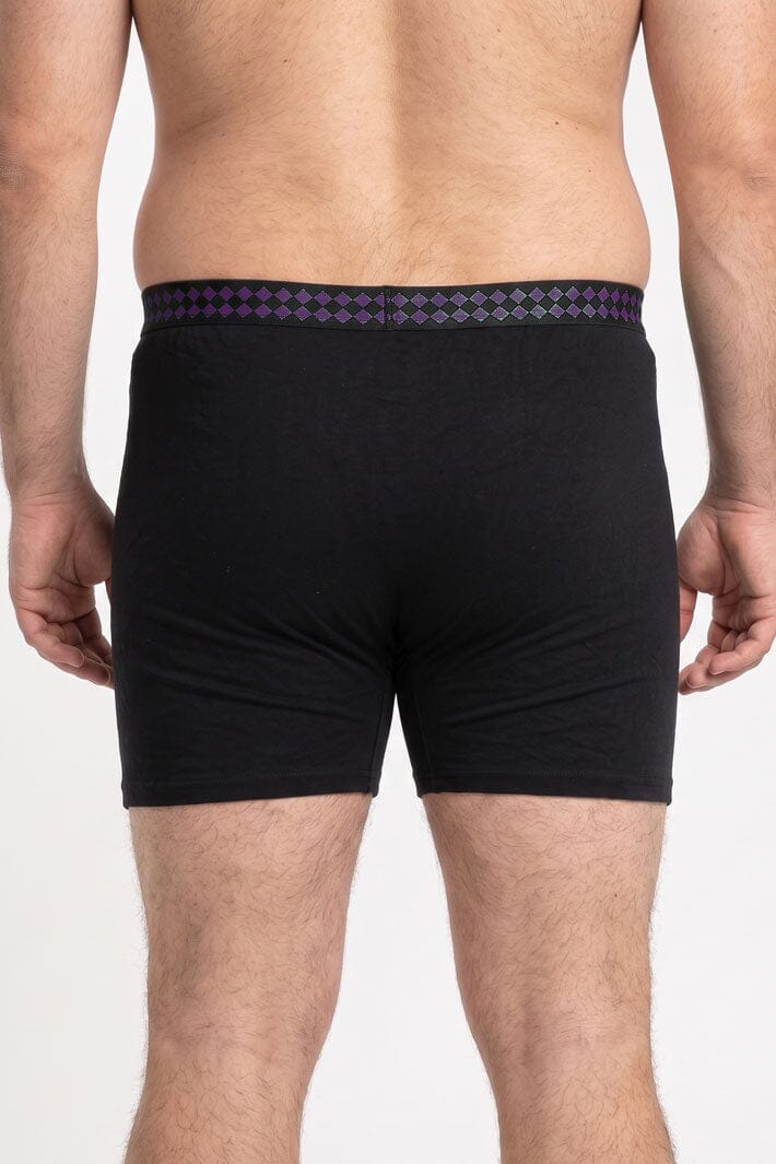 Black & Purple