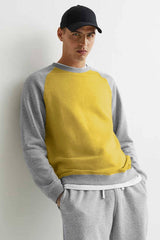 Polo Republica Men's Raglan Sleeve Fleece Sweat Shirt