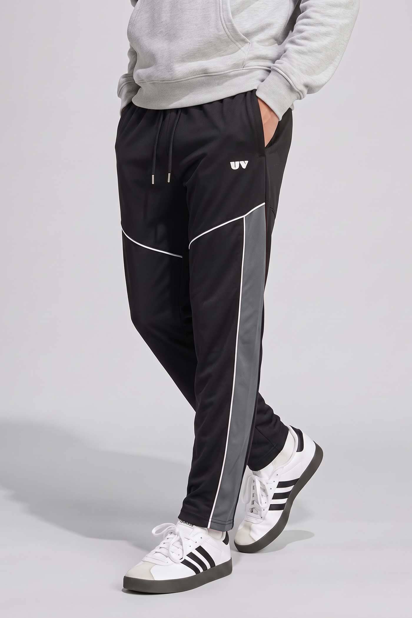 Black & Dark Grey