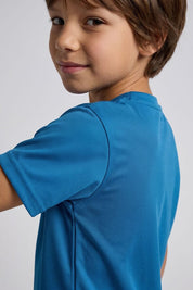 Blue-Poly Cotton