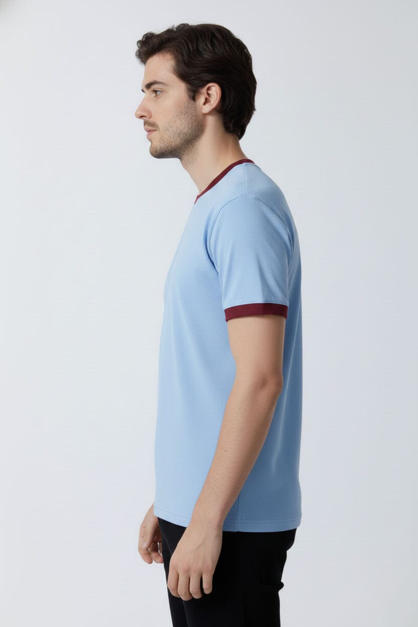 Sky & Maroon